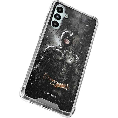 The Dark Knight Rises Batman Poster Galaxy A15 5G Clear Case