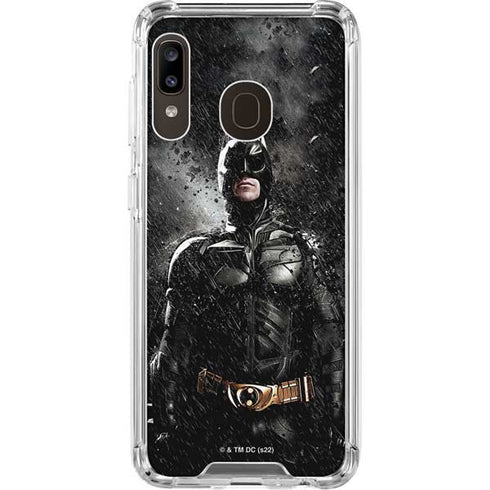 The Dark Knight Rises Batman Poster Galaxy A30 Clear Case