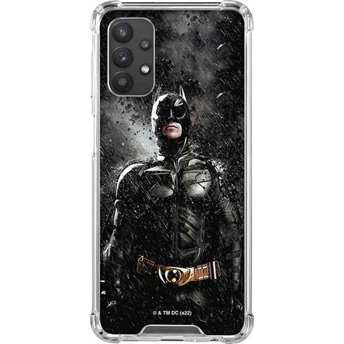 The Dark Knight Rises Batman Poster Galaxy A32 5G Clear Case