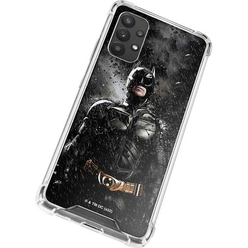 The Dark Knight Rises Batman Poster Galaxy A32 5G Clear Case