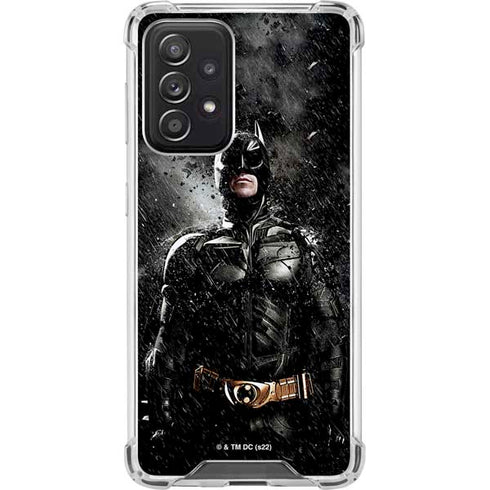 The Dark Knight Rises Batman Poster Galaxy A52 5G Clear Case