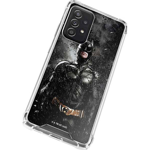 The Dark Knight Rises Batman Poster Galaxy A52 5G Clear Case