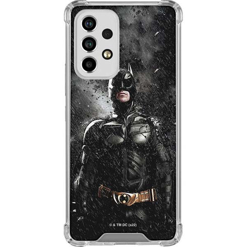The Dark Knight Rises Batman Poster Galaxy A53 5G Clear Case