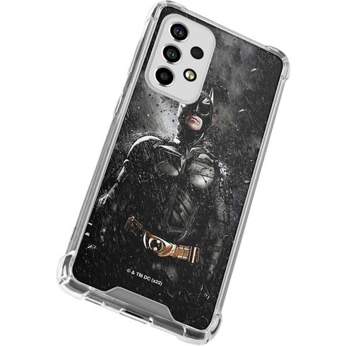 The Dark Knight Rises Batman Poster Galaxy A53 5G Clear Case