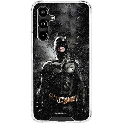 The Dark Knight Rises Batman Poster Galaxy A54 5G Clear Case