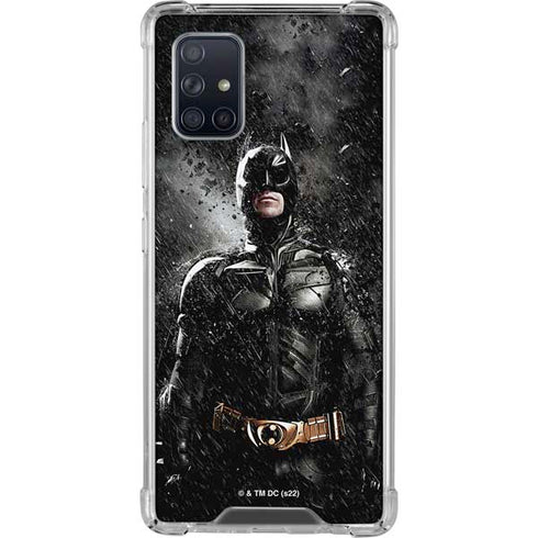 The Dark Knight Rises Batman Poster Galaxy A71 5G Clear Case