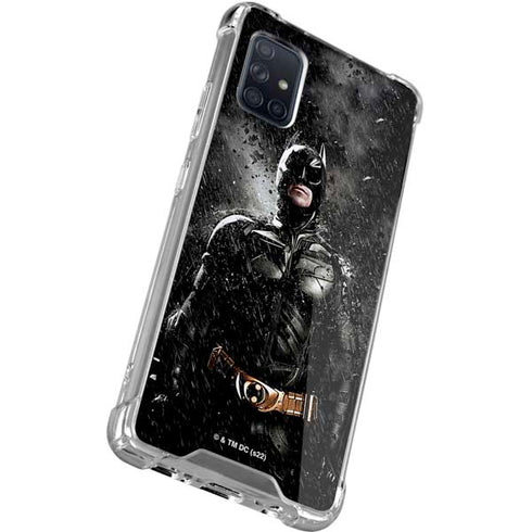 The Dark Knight Rises Batman Poster Galaxy A71 5G Clear Case