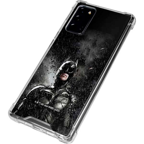 The Dark Knight Rises Batman Poster Galaxy Note20 5G Clear Case