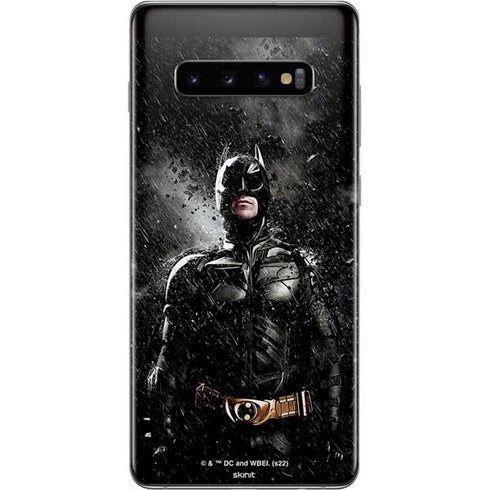 The Dark Knight Rises Batman Poster Galaxy S10 Plus Skin