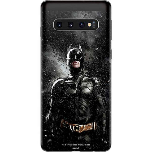 The Dark Knight Rises Batman Poster Galaxy S10 Skin