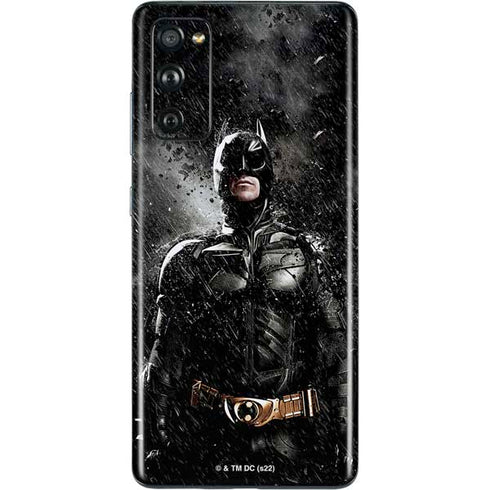 The Dark Knight Rises Batman Poster Galaxy S20 Fan Edition Skin