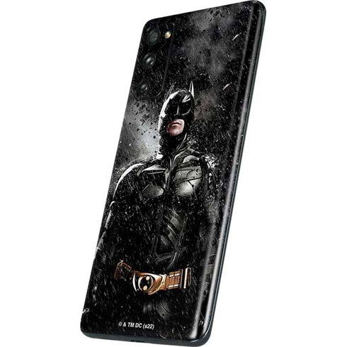 The Dark Knight Rises Batman Poster Galaxy S20 Fan Edition Skin