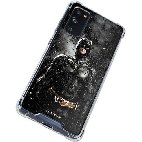 The Dark Knight Rises Batman Poster Galaxy S20 FE Clear Case