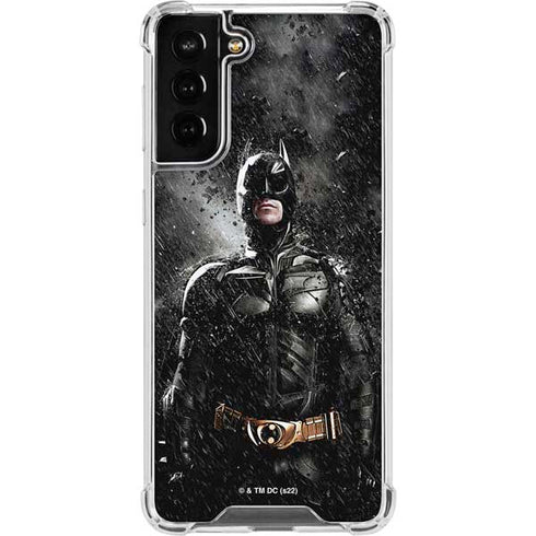 The Dark Knight Rises Batman Poster Galaxy S21 FE Clear Case