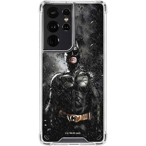 The Dark Knight Rises Batman Poster Galaxy S21 Ultra 5G Clear Case