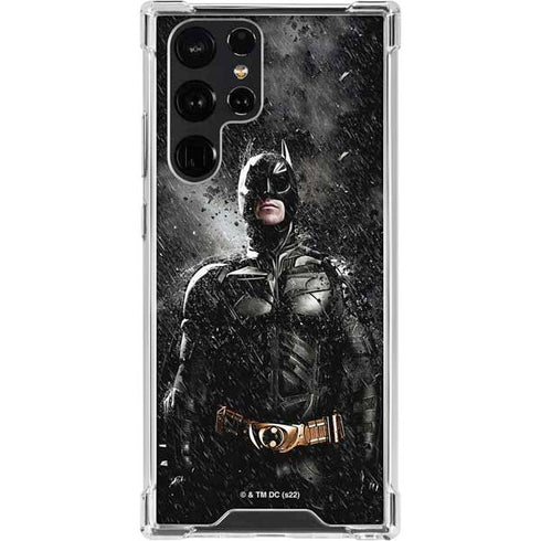 The Dark Knight Rises Batman Poster Galaxy S22 Ultra Clear Case