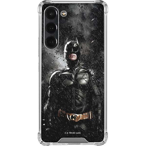 The Dark Knight Rises Batman Poster Galaxy S23 Plus Clear Case