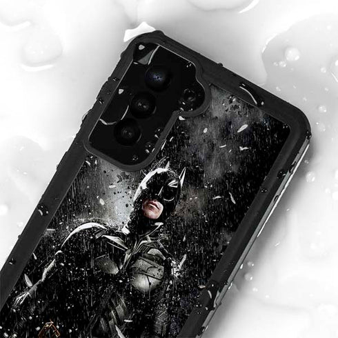 The Dark Knight Rises Batman Poster Galaxy S23 Plus Waterproof Case