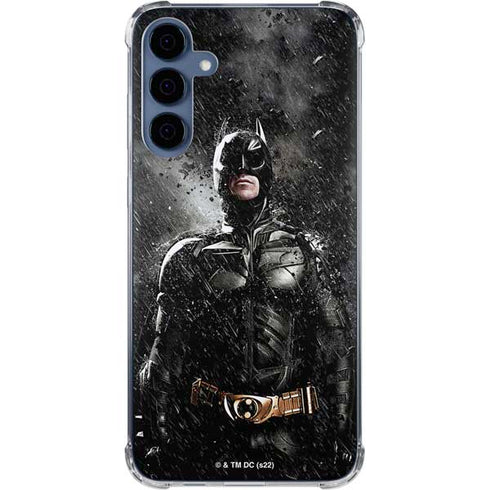 The Dark Knight Rises Batman Poster Galaxy S24 Clear Case