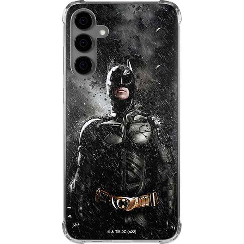 The Dark Knight Rises Batman Poster Galaxy S24 Plus Clear Case