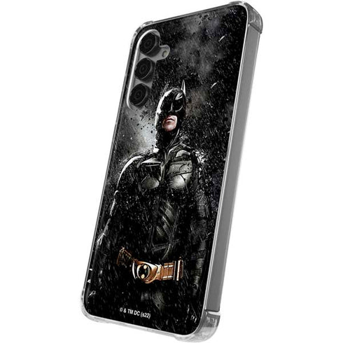 The Dark Knight Rises Batman Poster Galaxy S24 Plus Clear Case