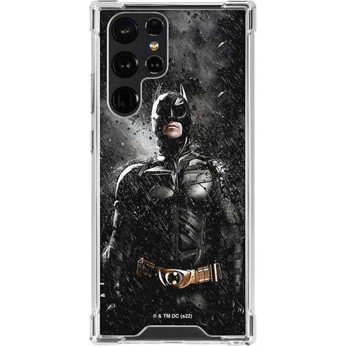The Dark Knight Rises Batman Poster Galaxy S24 Ultra Clear Case