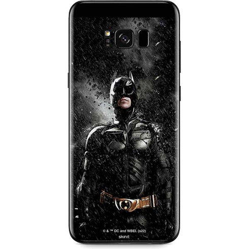 The Dark Knight Rises Batman Poster Galaxy S8 Plus Skin