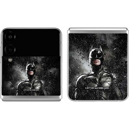 The Dark Knight Rises Batman Poster Galaxy Z Flip4 5G Skin