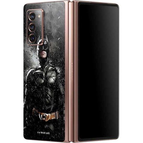The Dark Knight Rises Batman Poster Galaxy Z Fold2 5G Skin