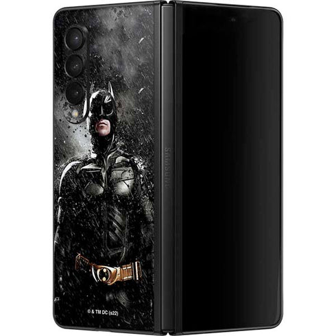 The Dark Knight Rises Batman Poster Galaxy Z Fold3 5G Skin