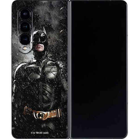 The Dark Knight Rises Batman Poster Galaxy Z Fold4 5G Skin