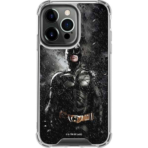 The Dark Knight Rises Batman Poster iPhone 13 Pro Clear Case