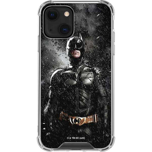 The Dark Knight Rises Batman Poster iPhone 14 Plus Clear Case