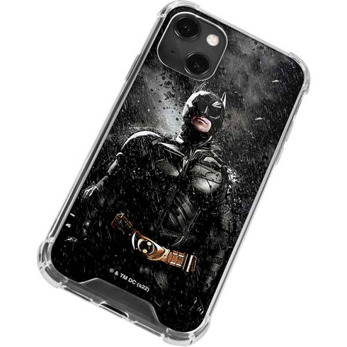 The Dark Knight Rises Batman Poster iPhone 14 Plus Clear Case