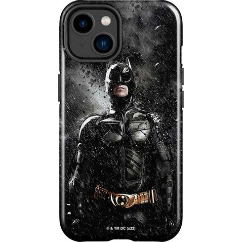 The Dark Knight Rises Batman Poster iPhone 15 Plus Impact Case