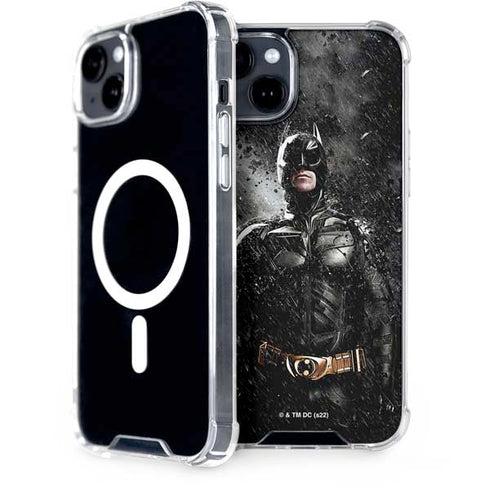 The Dark Knight Rises Batman Poster iPhone 15 Plus MagSafe Case