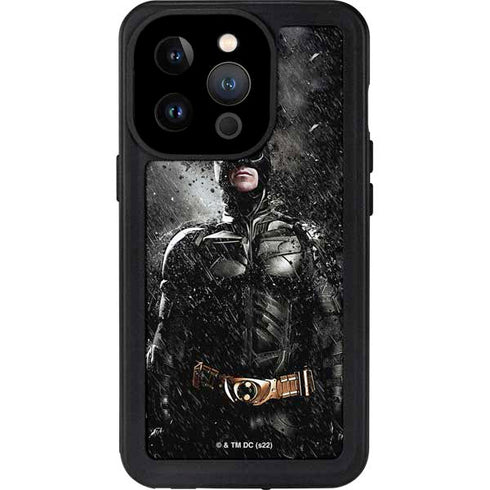 The Dark Knight Rises Batman Poster iPhone 14 Pro Waterproof Case