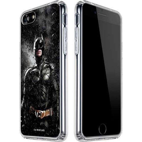 The Dark Knight Rises Batman Poster iPhone SE (2nd & 3rd Gen) Clear Case