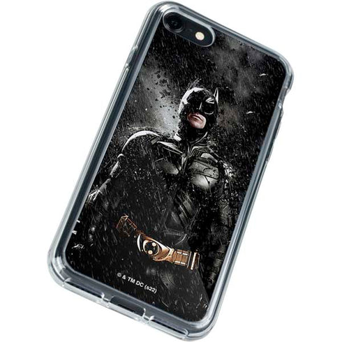 The Dark Knight Rises Batman Poster iPhone SE (2nd & 3rd Gen) Clear Case