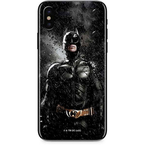 The Dark Knight Rises Batman Poster iPhone X Skin