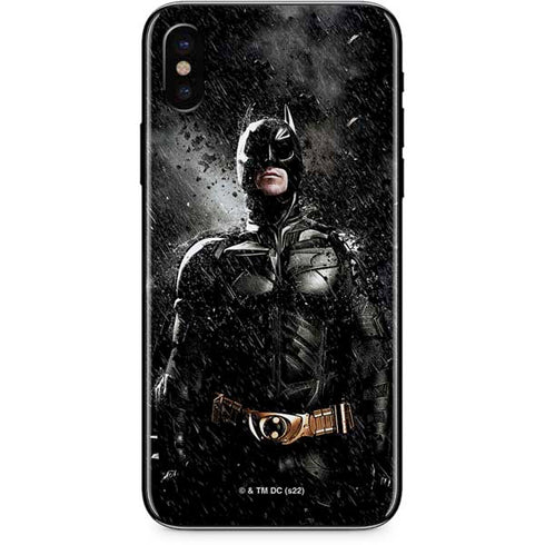 The Dark Knight Rises Batman Poster iPhone XS Skin
