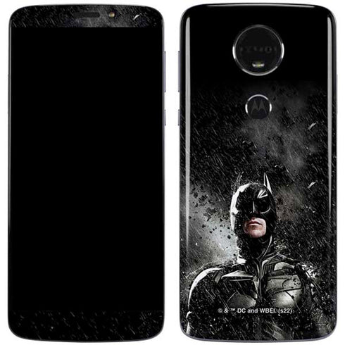 The Dark Knight Rises Batman Poster Moto E5 Plus Skin