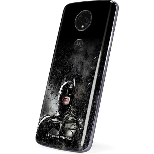 The Dark Knight Rises Batman Poster Moto E5 Plus Skin