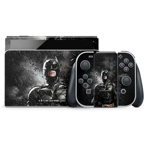 The Dark Knight Rises Batman Poster Nintendo Switch OLED (2021) Skin