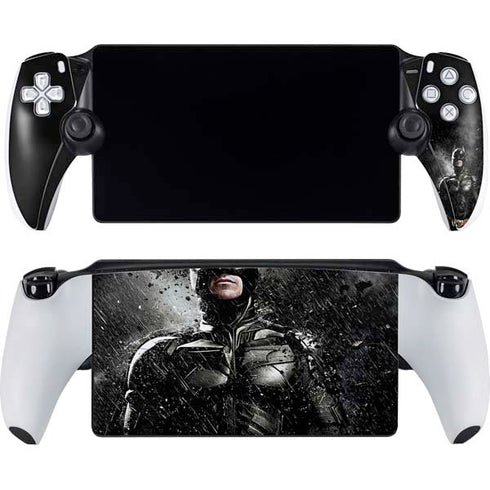 The Dark Knight Rises Batman Poster PlayStation Portal Remote Player Skin