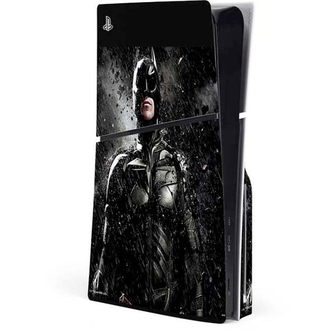 The Dark Knight Rises Batman Poster PS5 Slim Disk Console Skin
