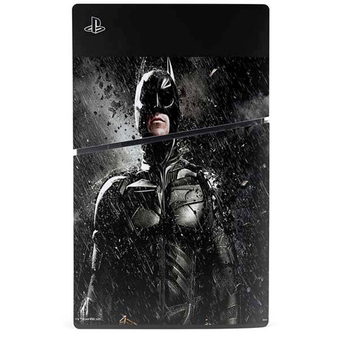 The Dark Knight Rises Batman Poster PS5 Slim Disk Console Skin