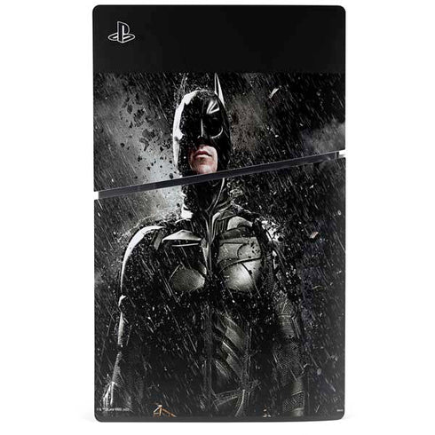 The Dark Knight Rises Batman Poster PS5 Slim Digital Edition Console Skin