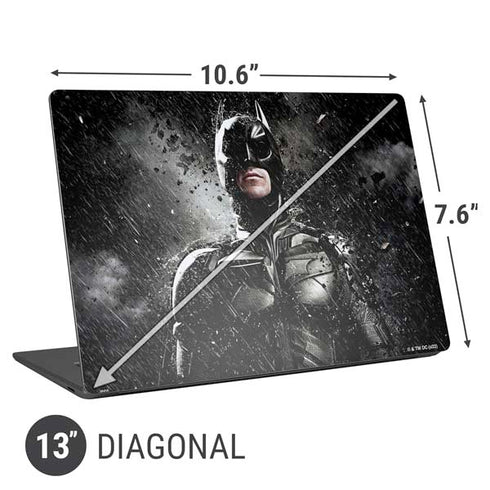 The Dark Knight Rises Batman Poster Universal Laptop 13in (10.6 x 7.6in) Skin