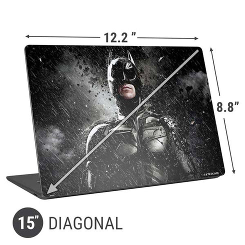 The Dark Knight Rises Batman Poster Universal Laptop 15in (12.2 x 8.8in) Skin